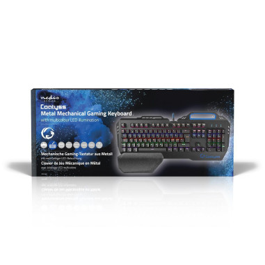 Clavier de jeu filaire  USB  Touches mécaniques  RGB  Nordique  Dispos