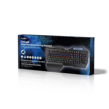 Clavier de jeu filaire  USB  Touches mécaniques  RGB  Nordique  Dispos