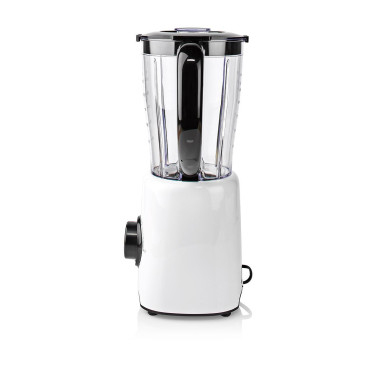 Blender  800 W  1.5 l  Plastique  2 Réglage de la Vitesse  Blanc / Noi