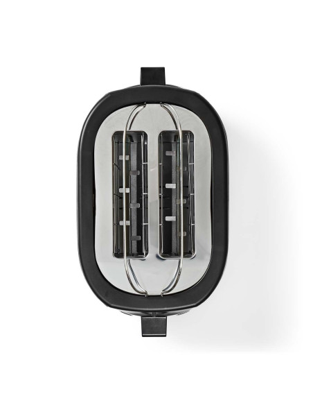 Grille pain  Série en acier inoxydable  2 Emplacements  Thermostat rég