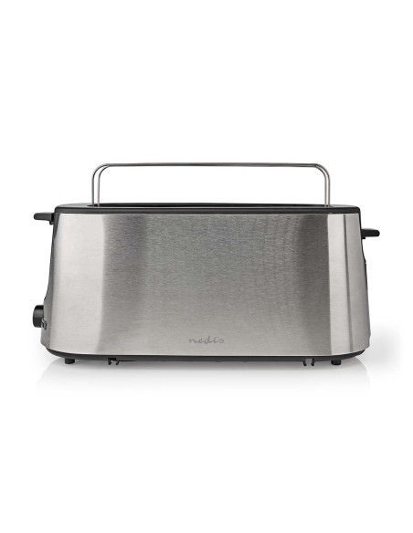 Grille pain  Série en acier inoxydable  1 Emplacement  Thermostat régl