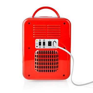Mini réfrégirateur portable  4 l  12 V DC / 100 - 240 V AC  Rouge