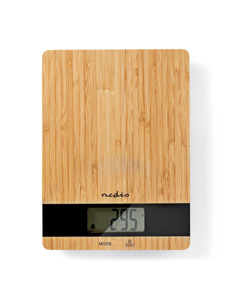 Balance de cuisine  Numérique  Bois / Plastique  Marron