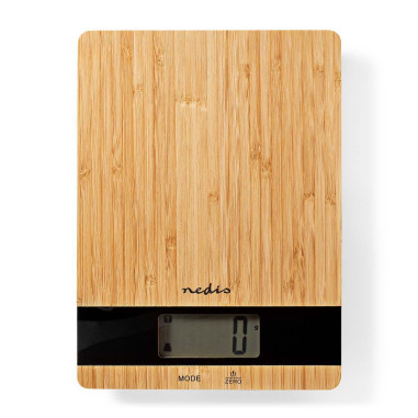 Balance de cuisine  Numérique  Bois / Plastique  Marron