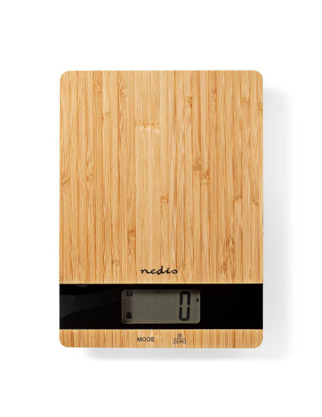 Balance de cuisine  Numérique  Bois / Plastique  Marron
