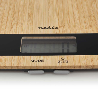 Balance de cuisine  Numérique  Bois / Plastique  Marron