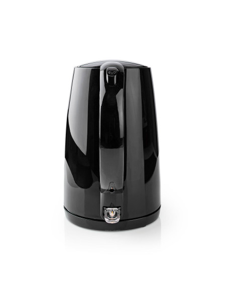 Bouilloire électrique  1.7 l  Plastique  Noir  Rotatif à 360 degrés  É