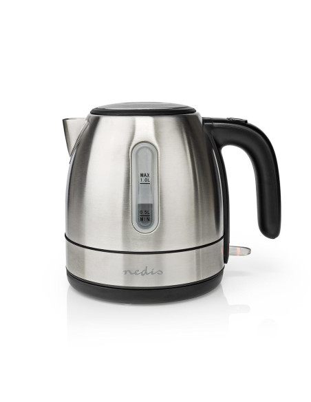 Bouilloire électrique  1.0 l  Acier  Aluminium  Rotatif à 360 degrés