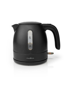 Bouilloire électrique  1.0 l  Plastique  Noir  Rotatif à 360 degrés  É