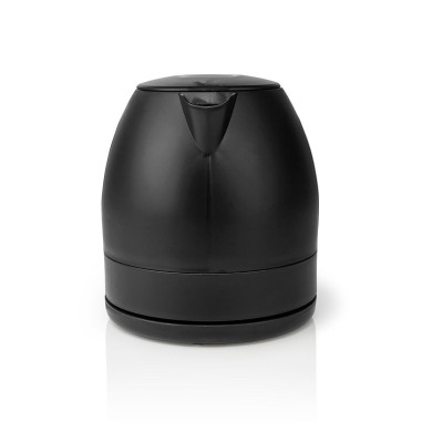 Bouilloire électrique  1.0 l  Plastique  Noir  Rotatif à 360 degrés  É