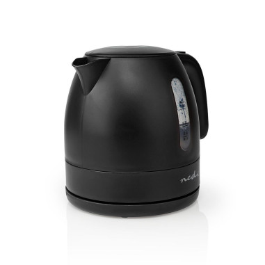 Bouilloire électrique  1.0 l  Plastique  Noir  Rotatif à 360 degrés  É