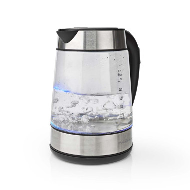 Bouilloire électrique  1.7 l  Verre  Transparent  60,70,80,90,100 °C