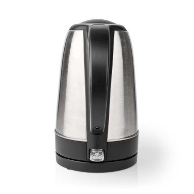 Bouilloire électrique  1.7 l  Acier  Aluminium / Noir  Rotatif à 360 d