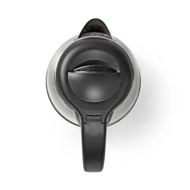 Bouilloire électrique  1.7 l  Acier  Aluminium / Noir  Rotatif à 360 d