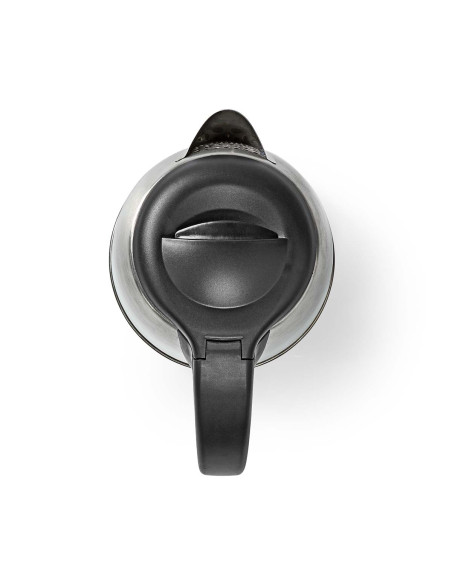 Bouilloire électrique  1.7 l  Acier  Aluminium / Noir  Rotatif à 360 d