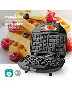 Créateur de gaufres  Gaufres de Belgique  22 x 12 cm  750 W  Contrôle 2