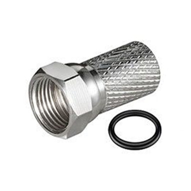 FICHE F 7MM AVEC JOINT TORIQUE CONNECTEUR SATELLITE