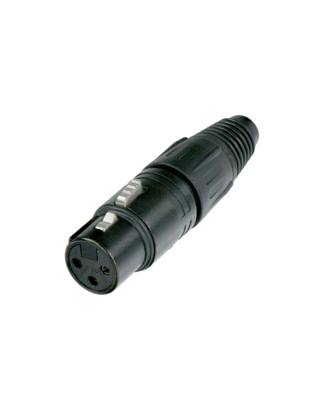 NEUTRIK Connecteur XLR XLR Femelle Métal Noir