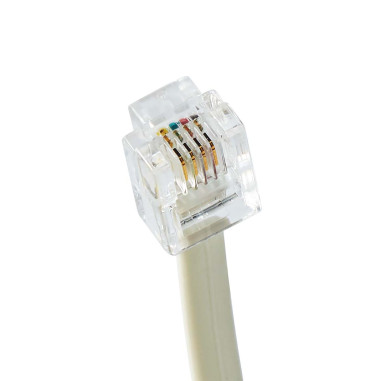 Onduleur de télécommande  5.00 m  RJ11  Blanc