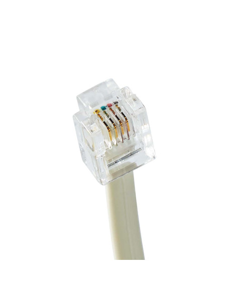 Onduleur de télécommande  5.00 m  RJ11  Blanc
