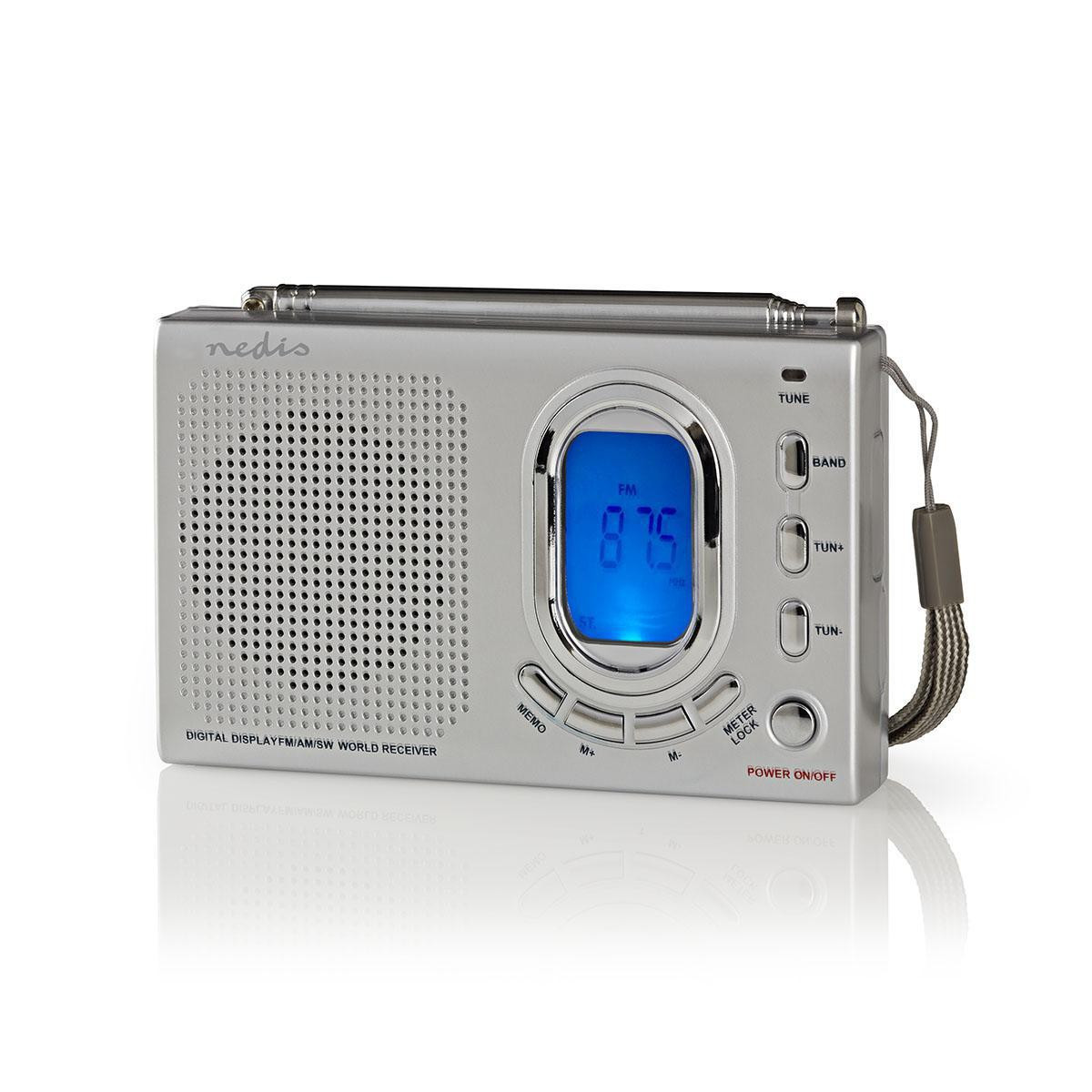 Radio universelle Conception portable AM / FM / SW Alimentation sec