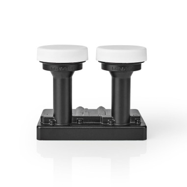 LNB  Quad Monobloc 6,0 °  Connexion de sortie: 4x connecteur F  Plage