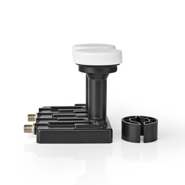 Anadol Twin LNB Numérique 0,1 DB - Qualité Certifiée Pour 2 Terminaux, Branchement Direct Full HD 3D 4K