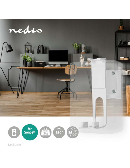 Mountage pour haut parleur  Compatible avec: Sonos® One SL? / Sonos® O