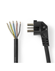 Cordon d'alimentation de four  Perilex  Open  1.50 m  Noir 2