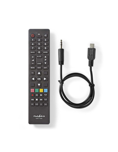 Télécommande universelle  Programmable  1 Appareil  Effacer la mise en