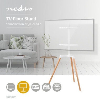 Support TV sur Pied  50 - 65   Poids d'écran maximal pris en charge: 3