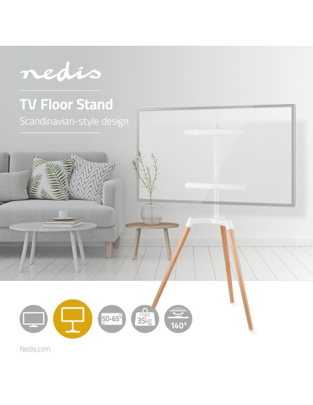 Support TV sur Pied  50 - 65   Poids d'écran maximal pris en charge: 3