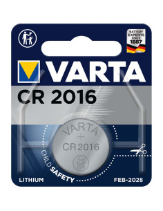VARTA Pile bouton au Bouton Lithium CR2016 3 V 1-Blister