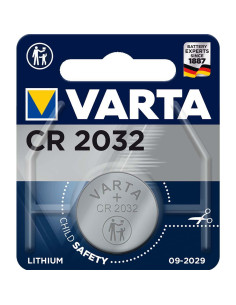 VARTA Pile bouton au Bouton Lithium CR2032 3 V 1-Blister