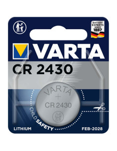 VARTA Pile bouton au Bouton Lithium CR2430 3 V 1-Blister