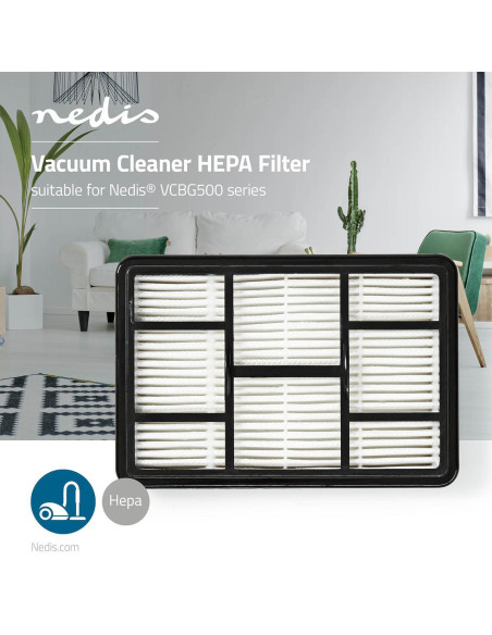 Filtre moteur pour Aspirateur  Remplacement pour: Nedis  VCBG500-Serie
