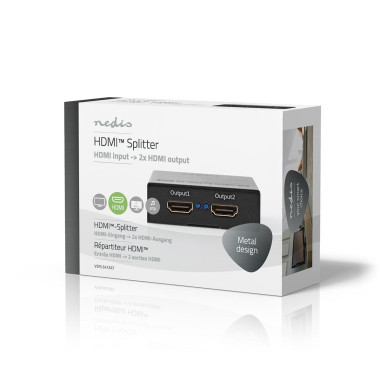 Séparateur HDMI  2-Port port(s)  HDMI? entrée  2x HDMI? sortie  4K@60H