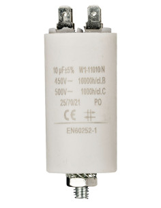 Condensateur 10.0uf / 450 v + Aarde