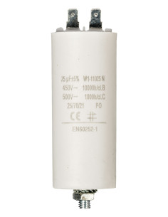 FIXAPART Condensateur 25.0uf / 450 v à Cosses Condo 25mf