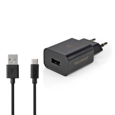 Chargeur mural  12 W  Fonction de charge rapide  1x 2.4 A A  Nombre de