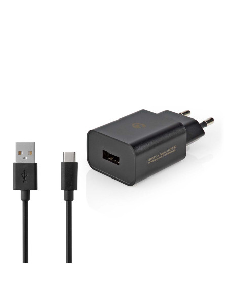 Chargeur mural  12 W  Fonction de charge rapide  1x 2.4 A A  Nombre de