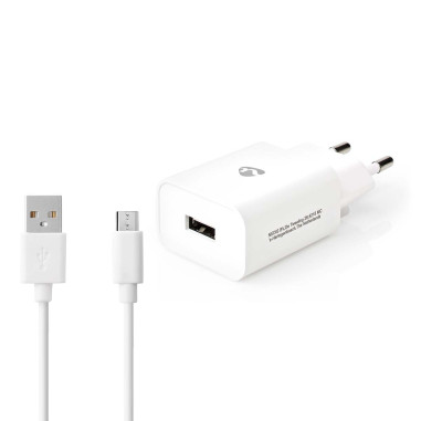 Chargeur mural  12 W  Fonction de charge rapide  1x 2.1 A A  Nombre de