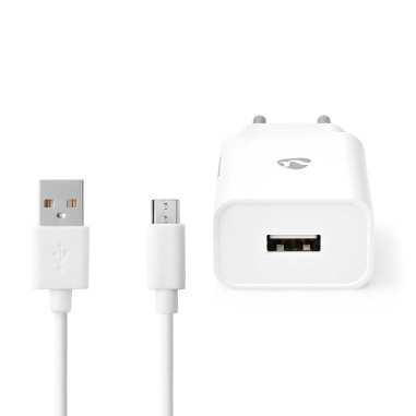 Chargeur mural  12 W  Fonction de charge rapide  1x 2.1 A A  Nombre de