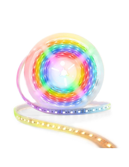 Bande LED SmartLife  Wi-Fi  Multi couleur  SMD  5.00 m  IP65  2700 K