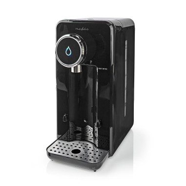 NEDIS Distributeur d'Eau Chaude 2,5L Noir Numérique idéal cafe thé