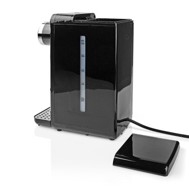NEDIS Distributeur d'Eau Chaude 2,5L Noir Numérique idéal cafe thé