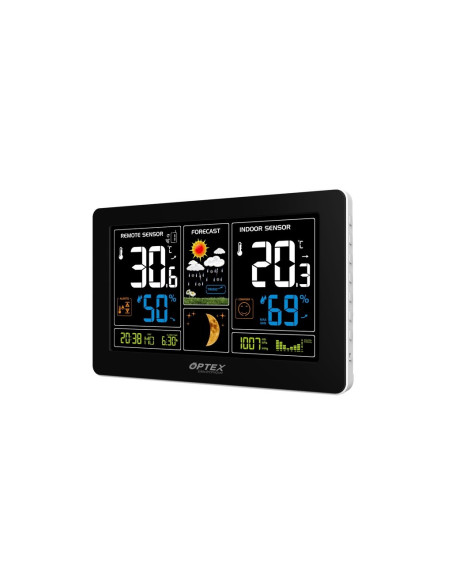 OPTEX STATION METEO COULEUR AVEC CHARGEUR USB