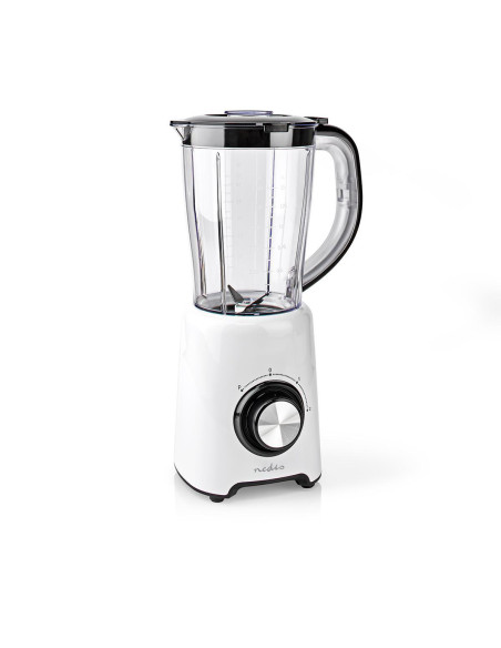 NEDIS Blender de cuisine 800W 1,5 LVerseuse en plastique Jus de fruit Smoothies