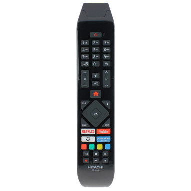 HITACHI Télécommande d'origine pour Téléviseurs Smart Connect 901724, 901732 , 901743, 901750 et 901765