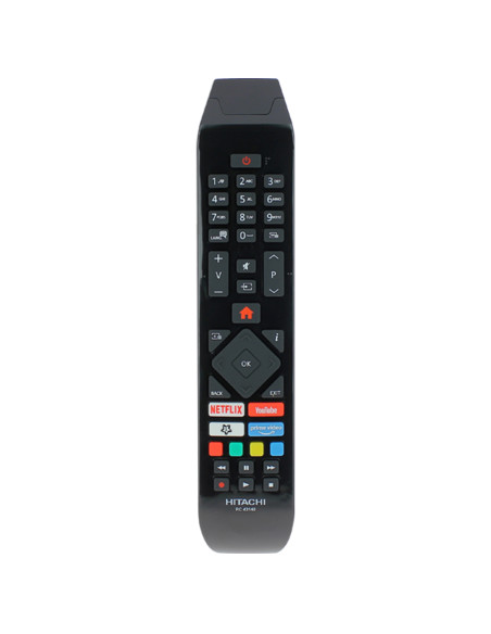 HITACHI Télécommande d'origine pour Téléviseurs Smart Connect 901724, 901732 , 901743, 901750 et 901765